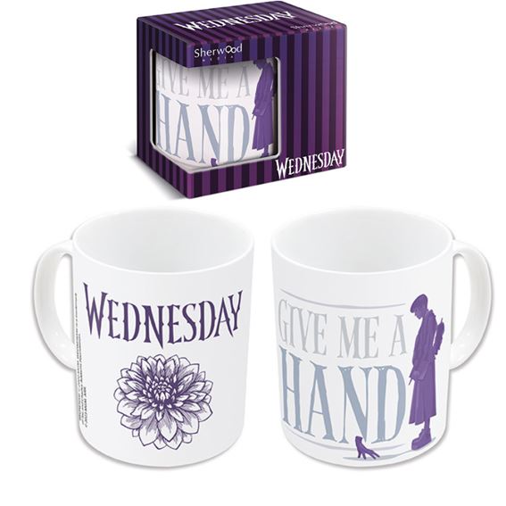 TAZA MIERCOLES 325ML BLANCA