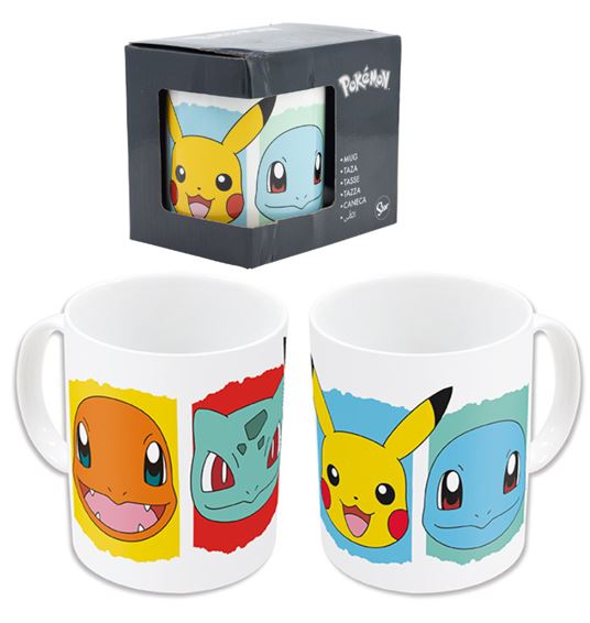 TAZA POKEMON 325 ML BLANCA