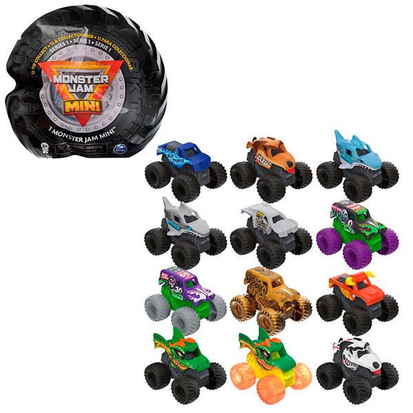 MONSTER JAM MINI VEHICULO SURT.
