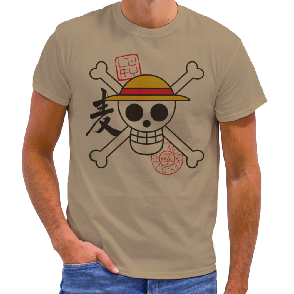 CAMISETA ONE PIECE SKULL T.S