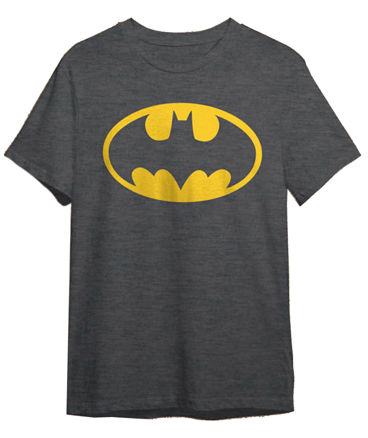 CAMISETA BATMAN LOGO NEGRO T.M