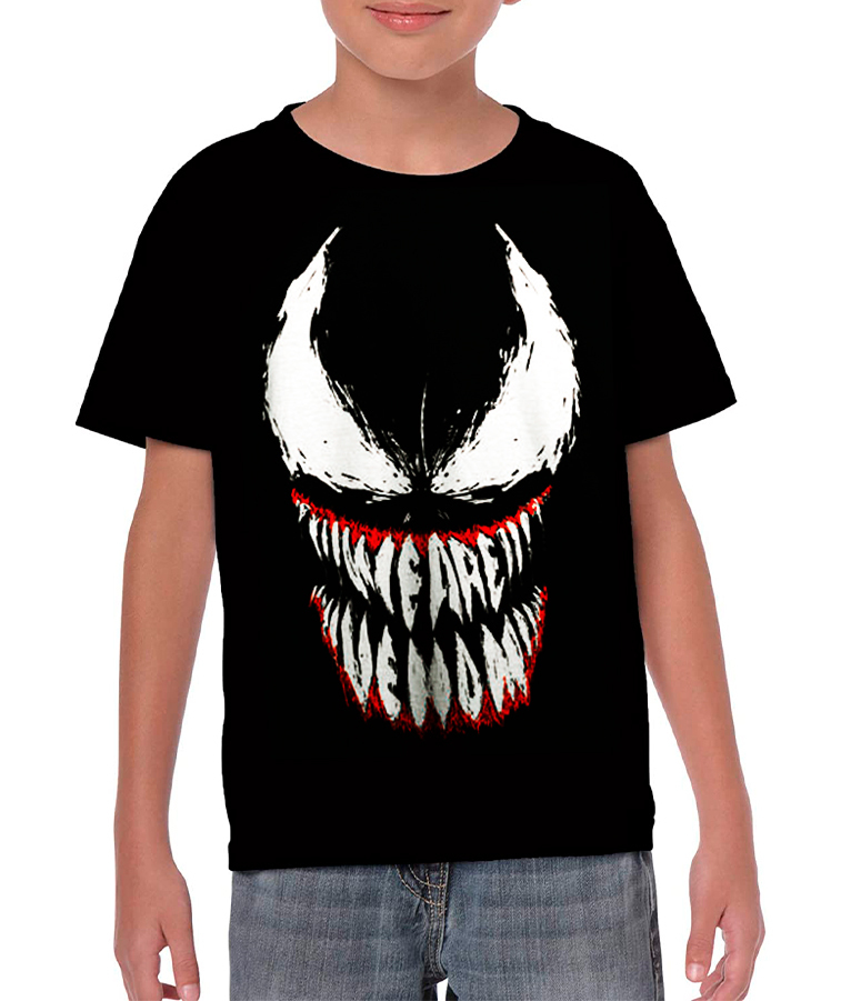 CAMISETA VENOM NEGRA T.10