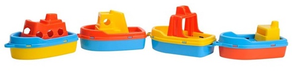 BARQUITOS BAÑO (SET 4)