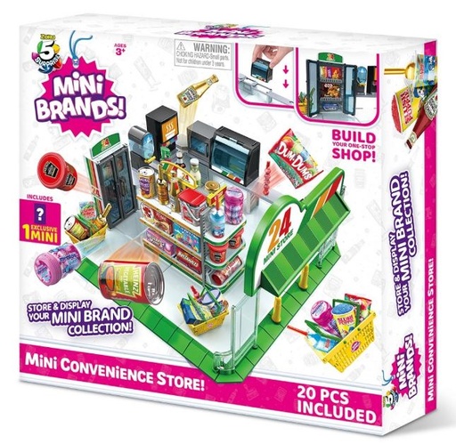 [02577206] MINI BRANDS PLAYSET MINI TIENDA