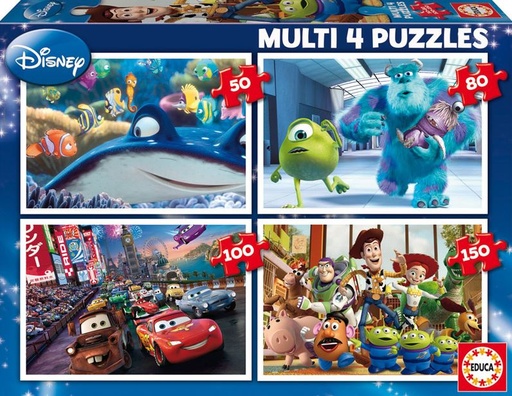 [04015615] PUZ.50+80+100+150 PIXAR