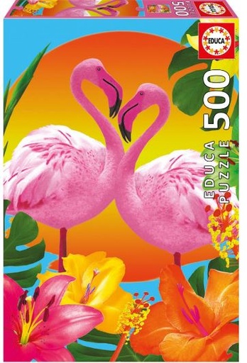 [04017737] PUZ. 500 FLAMENCOS