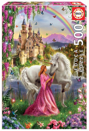 [04017985] PUZ. 500 HADA Y UNICORNIO