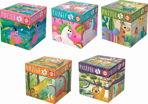 [04018072] PUZZLES CUBE 48 P. SURT.