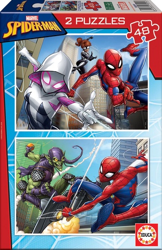 [04018099] PUZ.2x48 SPIDERMAN