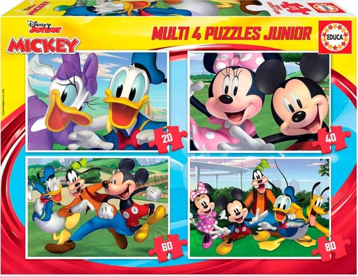 [04018627] PUZ.20+40+60+80 MICKEY JR.