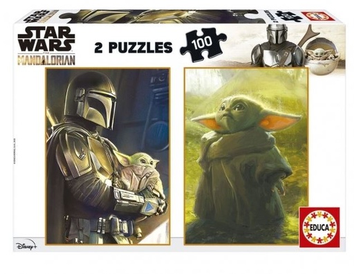 [04018872] PUZ.2x100 THE MANDALORIAN