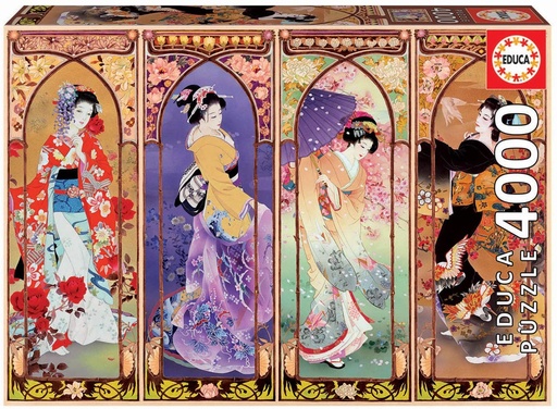 [04019055] PUZ.4000 COLLAGE JAPONES