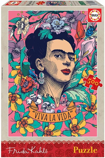 [04019251] PUZ. 500 VIVA LA VIDA-FRIDA KAHLO