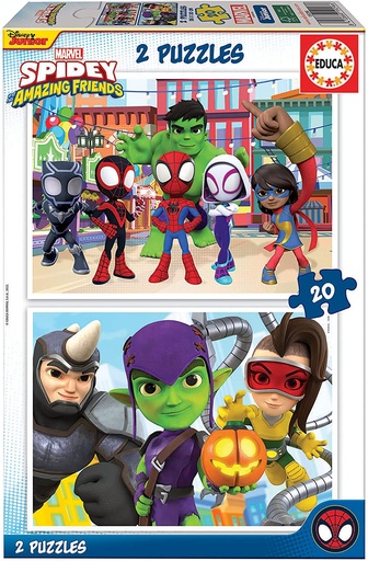 [04019296] PUZ.2x20 SPIDEY & AMAZING FR.