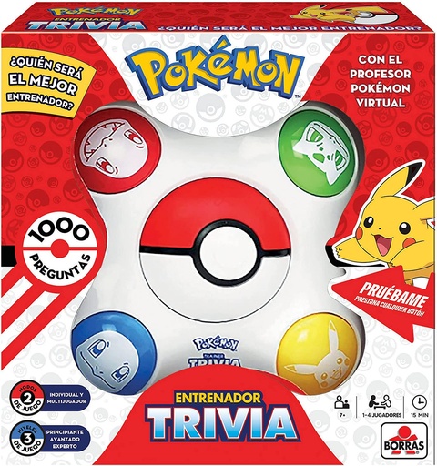 [04019441] POKEMON ENTRENADOR TRIVIA