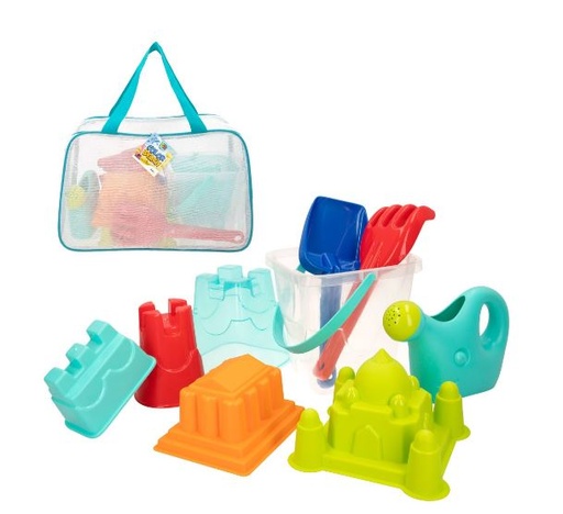 [05649272] CUBO CASTILLO 18CM+ACCESORIOS