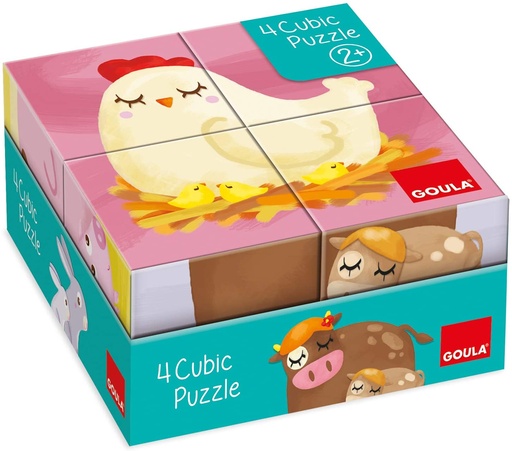 [09553467] 4 CUBIC PUZZLE