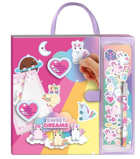 [12484277] SET PAPELERIA IMANTES SWEET D.