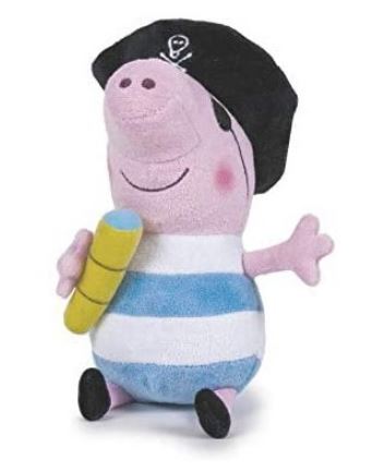 [13008353] PELUCHE GEORGE PIG PIRATA