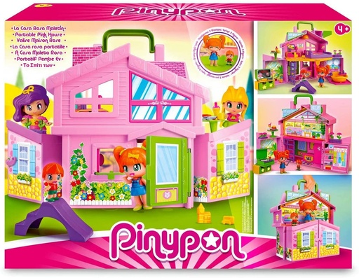 [13010018] PIN Y PON CASA ROSA MALETIN