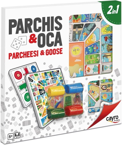 [19300095] PARCHIS/OCA 4 JUG.C/ACCESORIOS