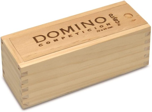 [19300250] DOMINO COMPETICION CAJA MADERA
