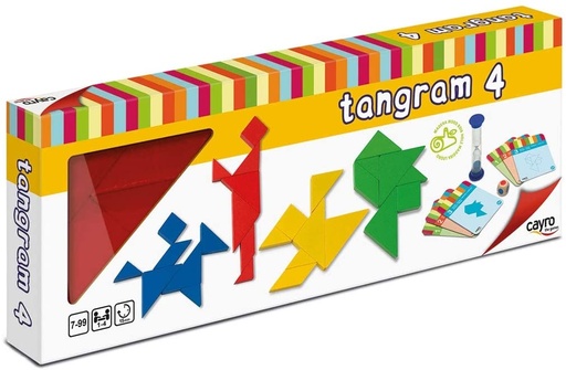[19300851] TANGRAM MADERA 4 JUGADORES
