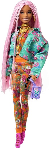 [24595500] BARBIE TRENZAS ROSAS