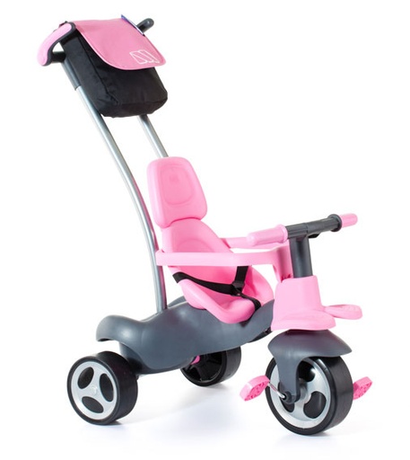 [26517201] TRICICLO RUEDA GOMA ROSA