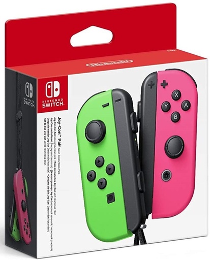 [27325123] MANDOS JOY-CON VERDE/ROSA (2)