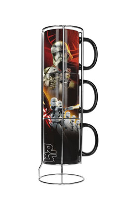 [33189096] TAZAS STAR WARS BLACK FIRST O.