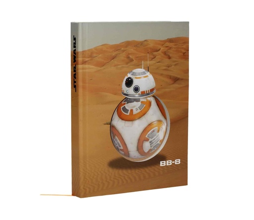 [33189248] LIBRETA BB-8 DESIERTO LUZ/SON.