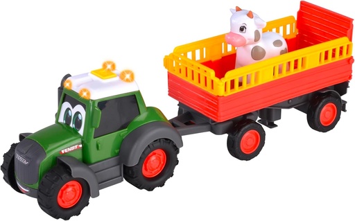 [33308671] TRACTOR TRAILER ANIMALES 30CM