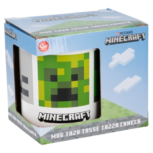 [33500447] TAZA CERAMICA MINECRAFT 325 ML.