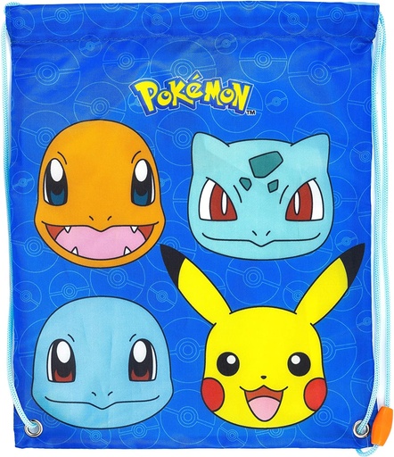 [33508054] BOLSA MERIENDA POKEMON FACES