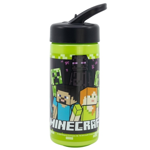 [33540401] BOTELLA MINECRAFT PLAST.410 ML