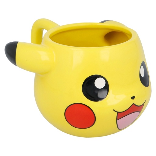 [33544674] TAZA POKEMON PIKACHU 3D 500 ML.