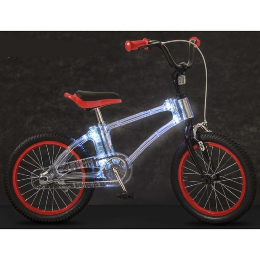 [34307006] BICICLETA 16'' ROJA LUZ