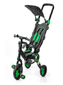 [34350514] TRICICLO GALILEO NEGRO-VERDE