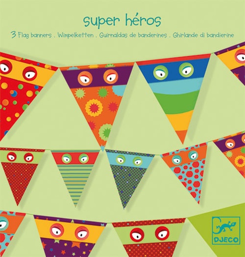 [36204750] BANDEROLAS SUPER HEROES