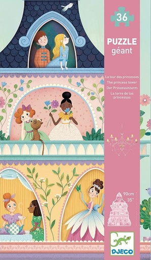 [36207130] PUZZLE GIGANTE TORRE PRINCESAS