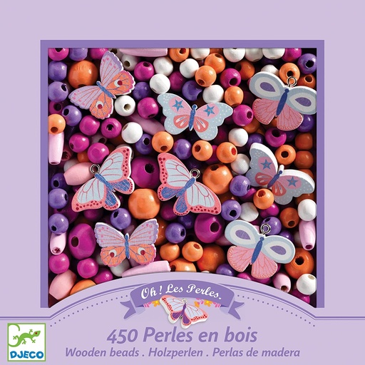 [36239810] PERLAS MADERA MARIPOSAS