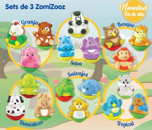 [37338722] ZOOMIZOOZ (SET 3) SURT.