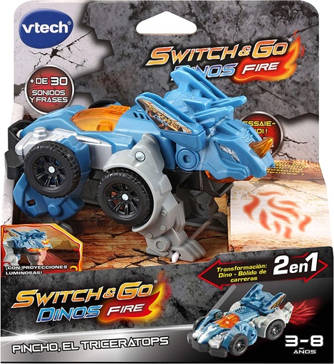 [37342922] SWITCH&GO DINOS TRICERAPTOR
