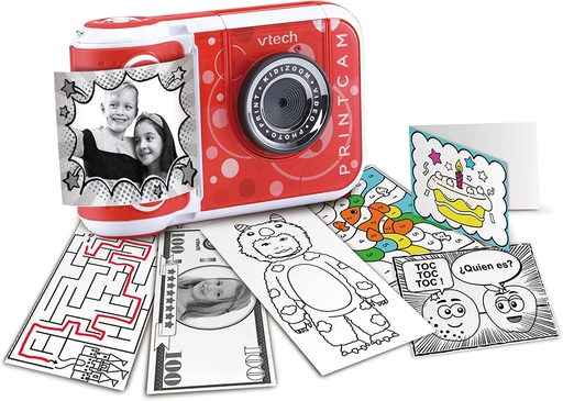 [37349187] KIDIZOOM PRINT CAM ROJA