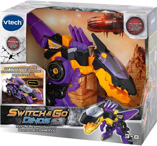 [37395222] SWITCH & GO DINO RAYO BOLIDO