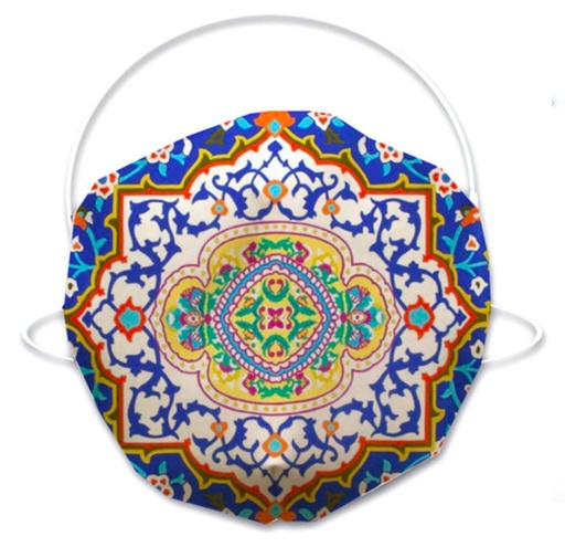 [41201873] MASCARILLA FLORAL INDIA T.3