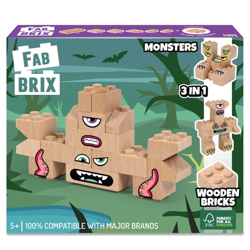 [42701803] MONSTRUOS 17 PIEZAS