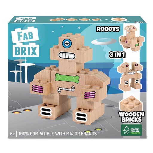 [42701805] ROBOTS 16 PIEZAS