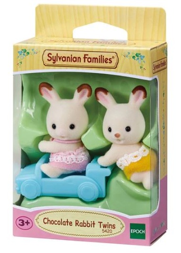 [42805420] GEMELOS CONEJOS CHOC.SYLV.